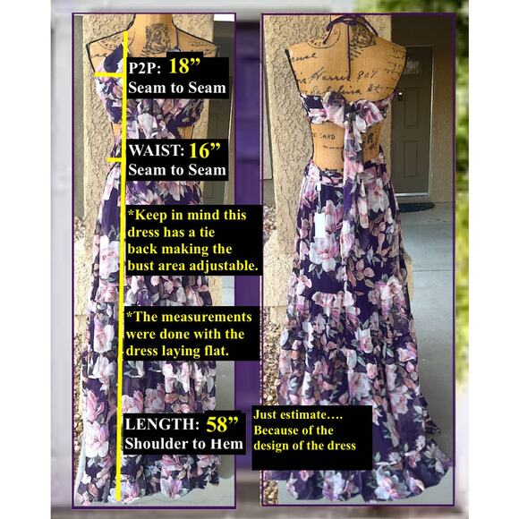 ASTR the Label Women's Kitsune Floral Cut-Out Halter Maxi Dress Size: L - Picture 12 of 12